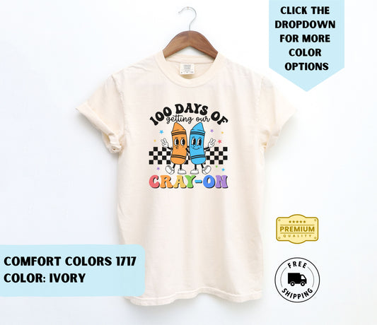 100 Days of Getting Our Cray-On T-Shirt