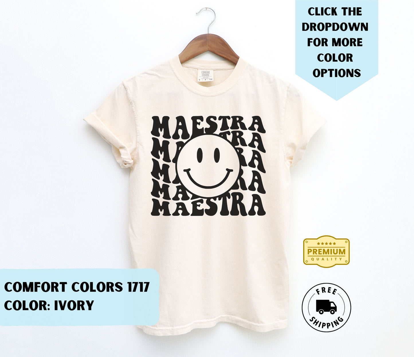 Maestra Smiley T-Shirt