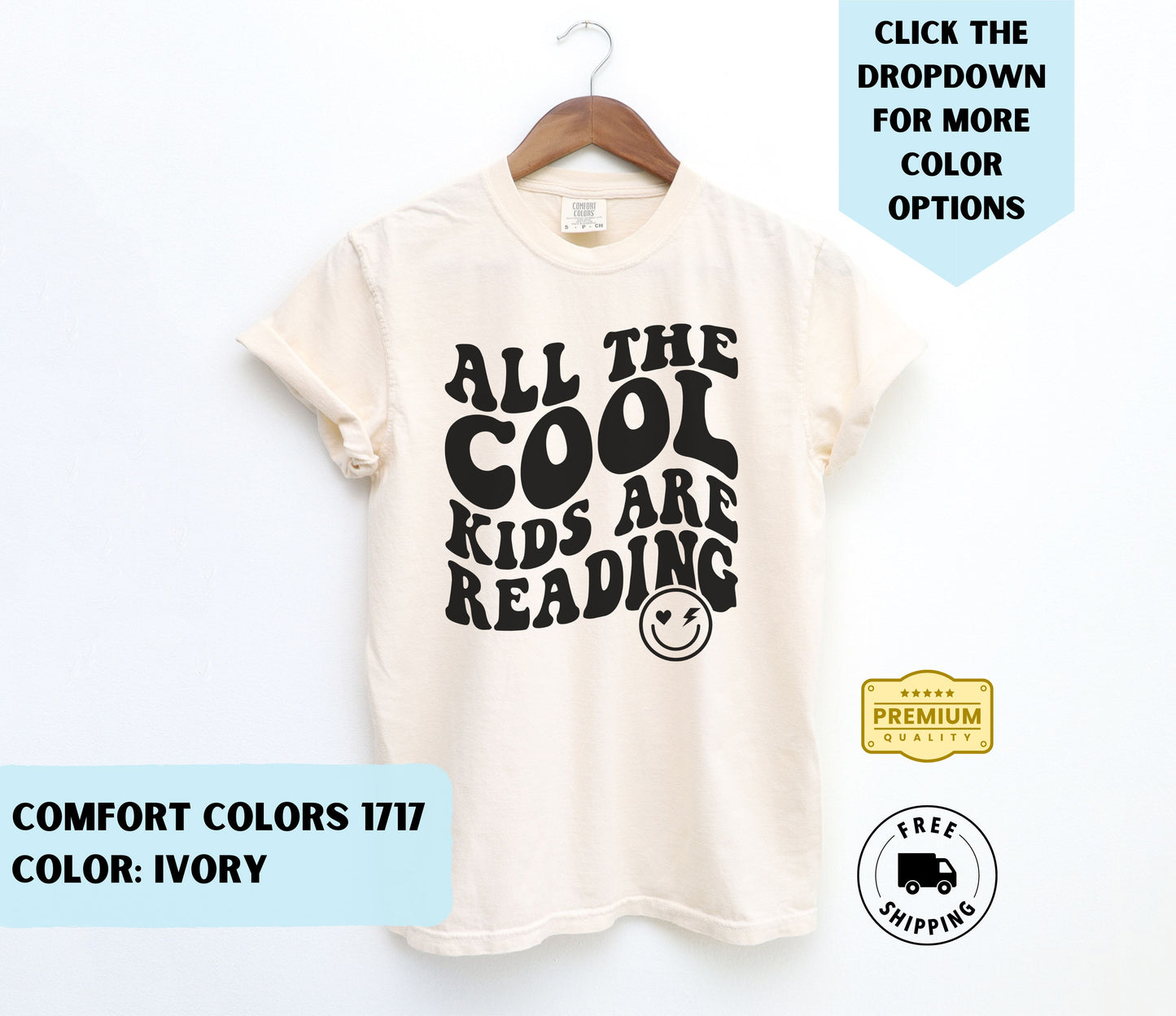 Cool Kids Read T-Shirt