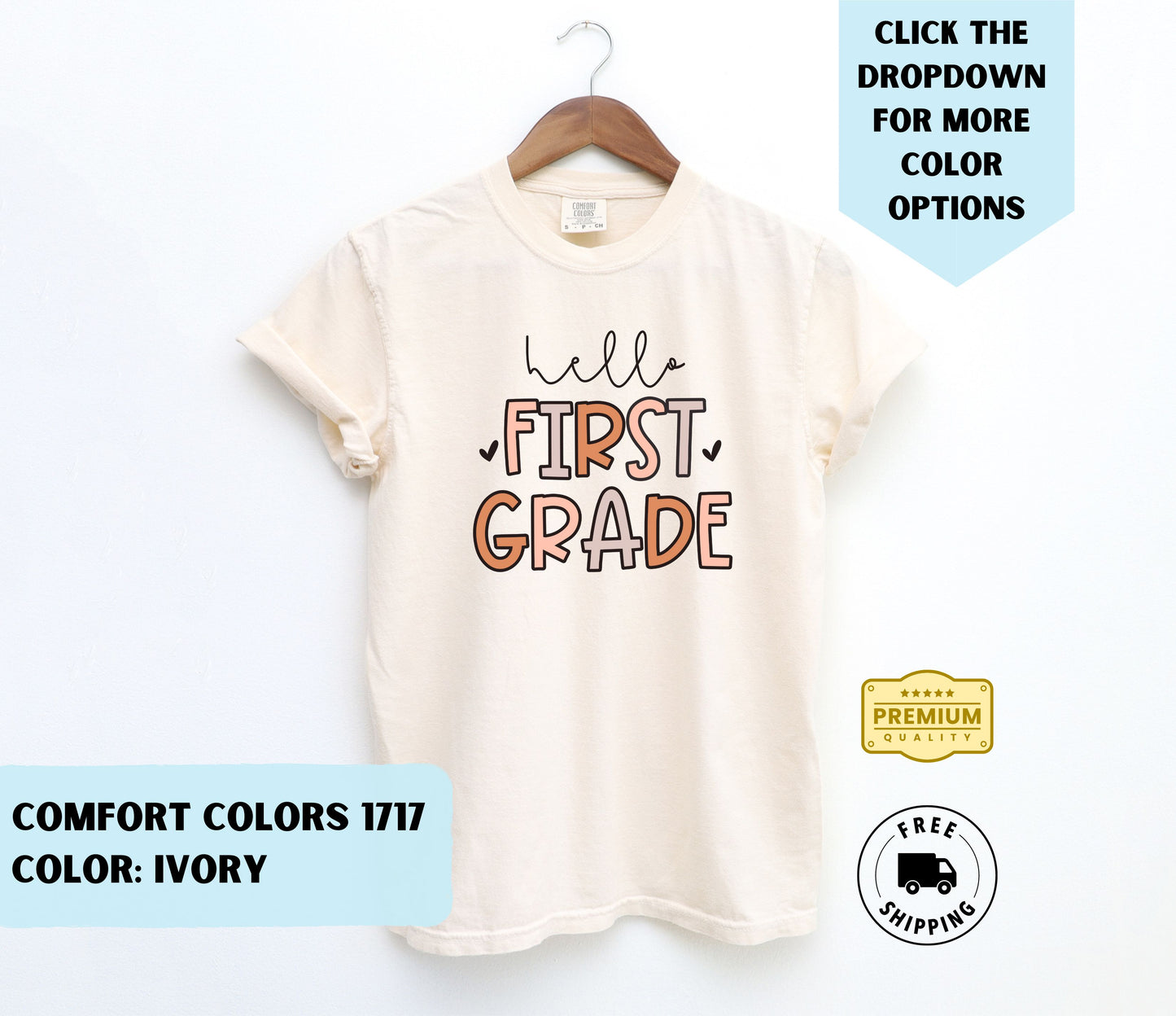 Hello First Grade T-Shirt