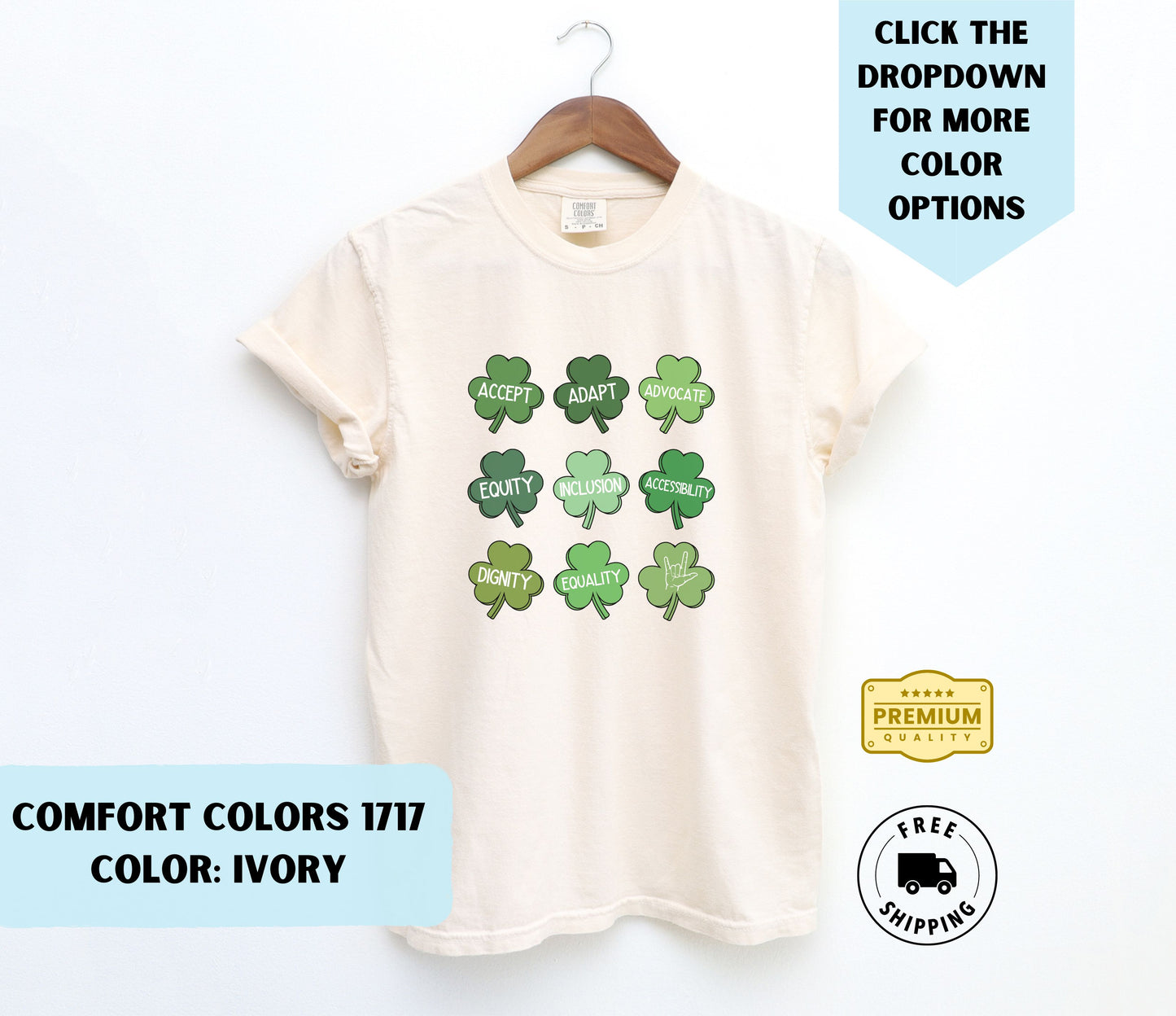 Inclusion Shamrocks T-Shirt