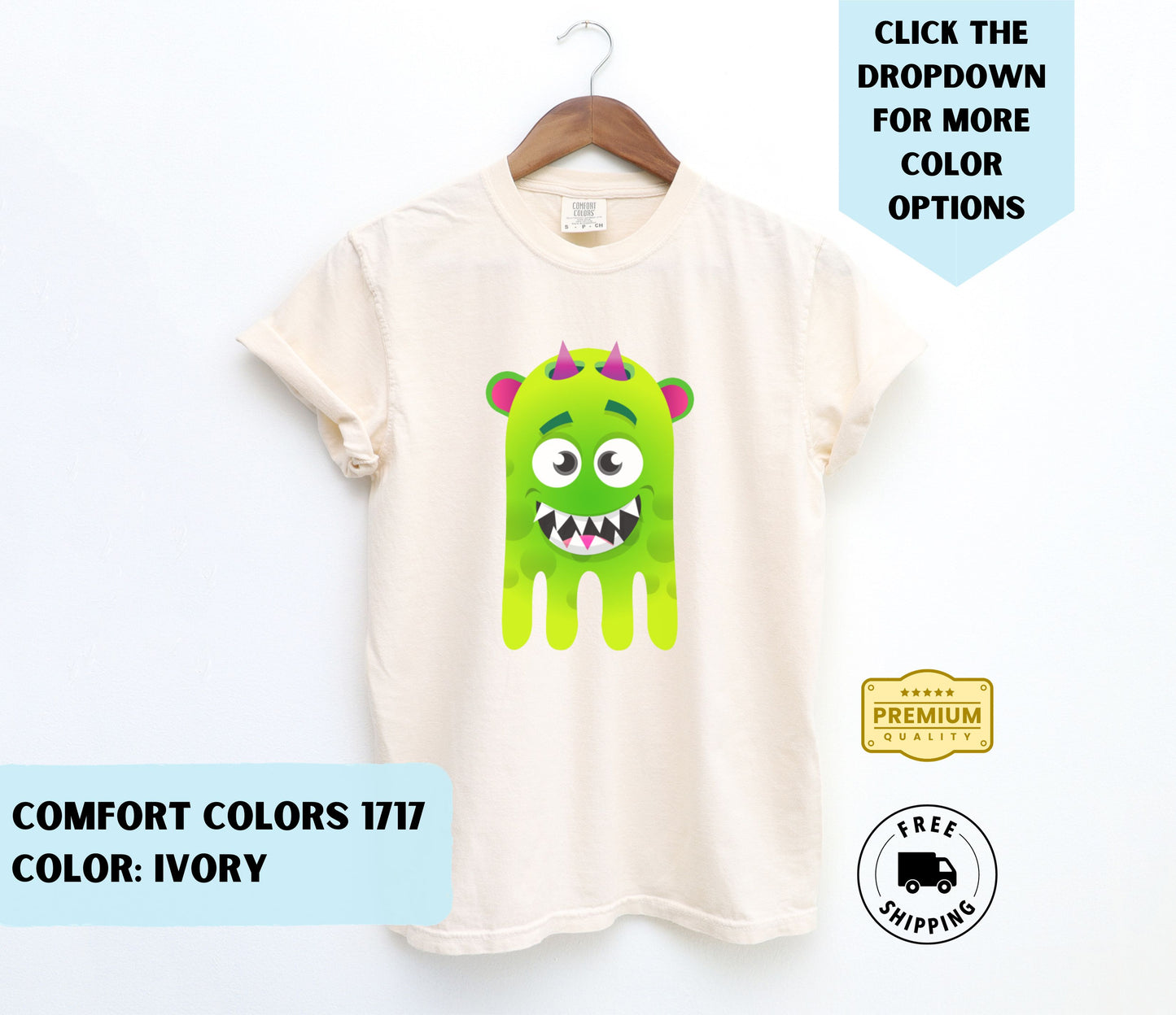 MOJO Monster Green Horns T-Shirt