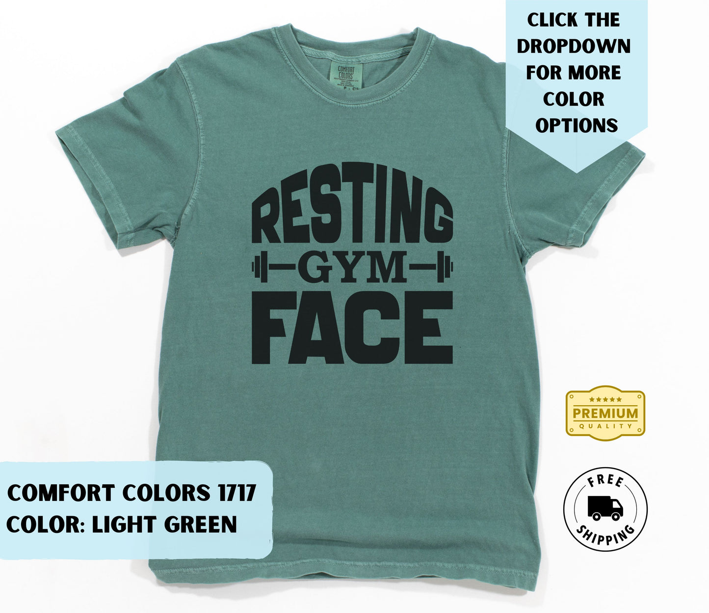 Resting Gym Face T-Shirt