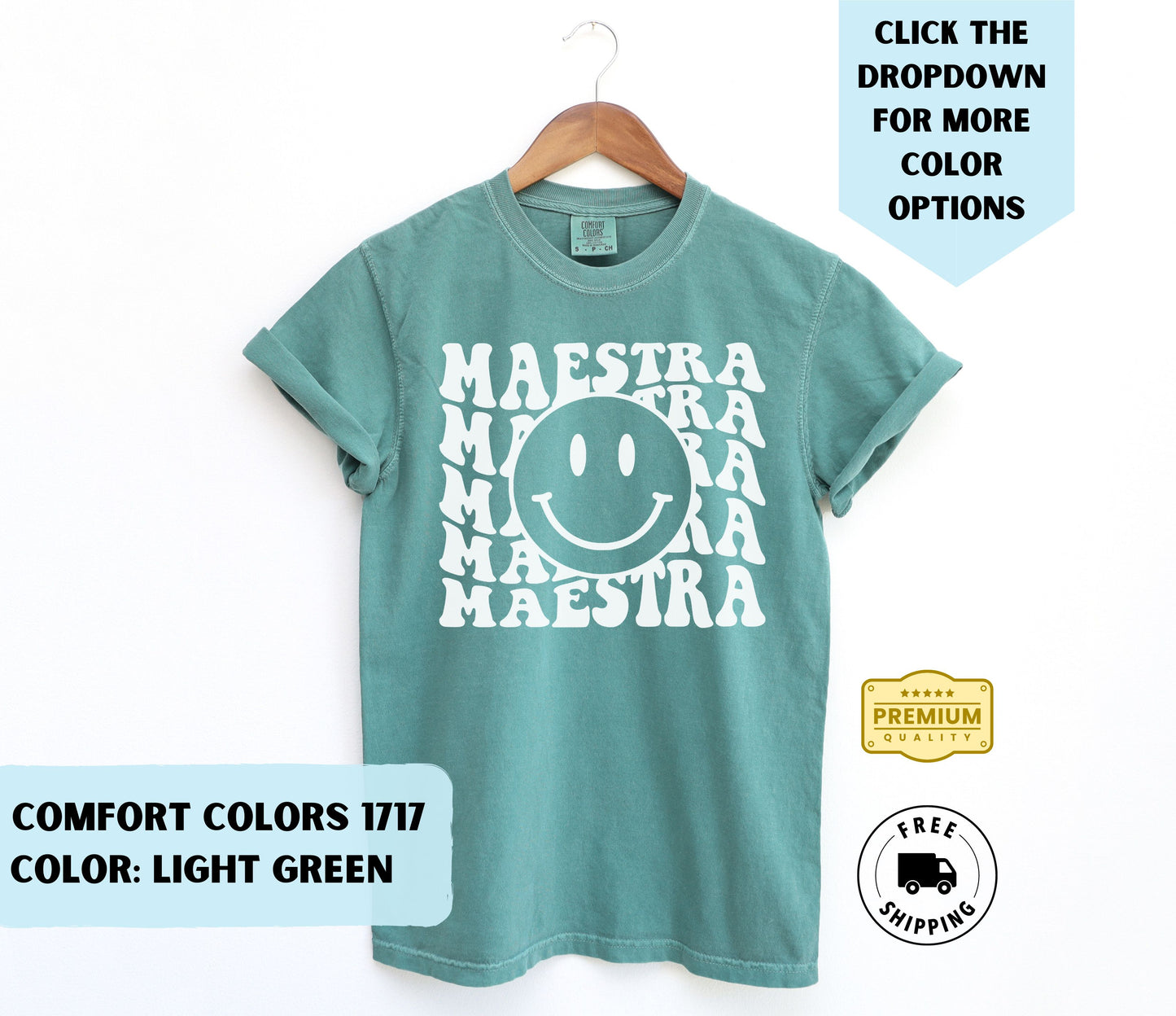 Maestra Smiley T-Shirt