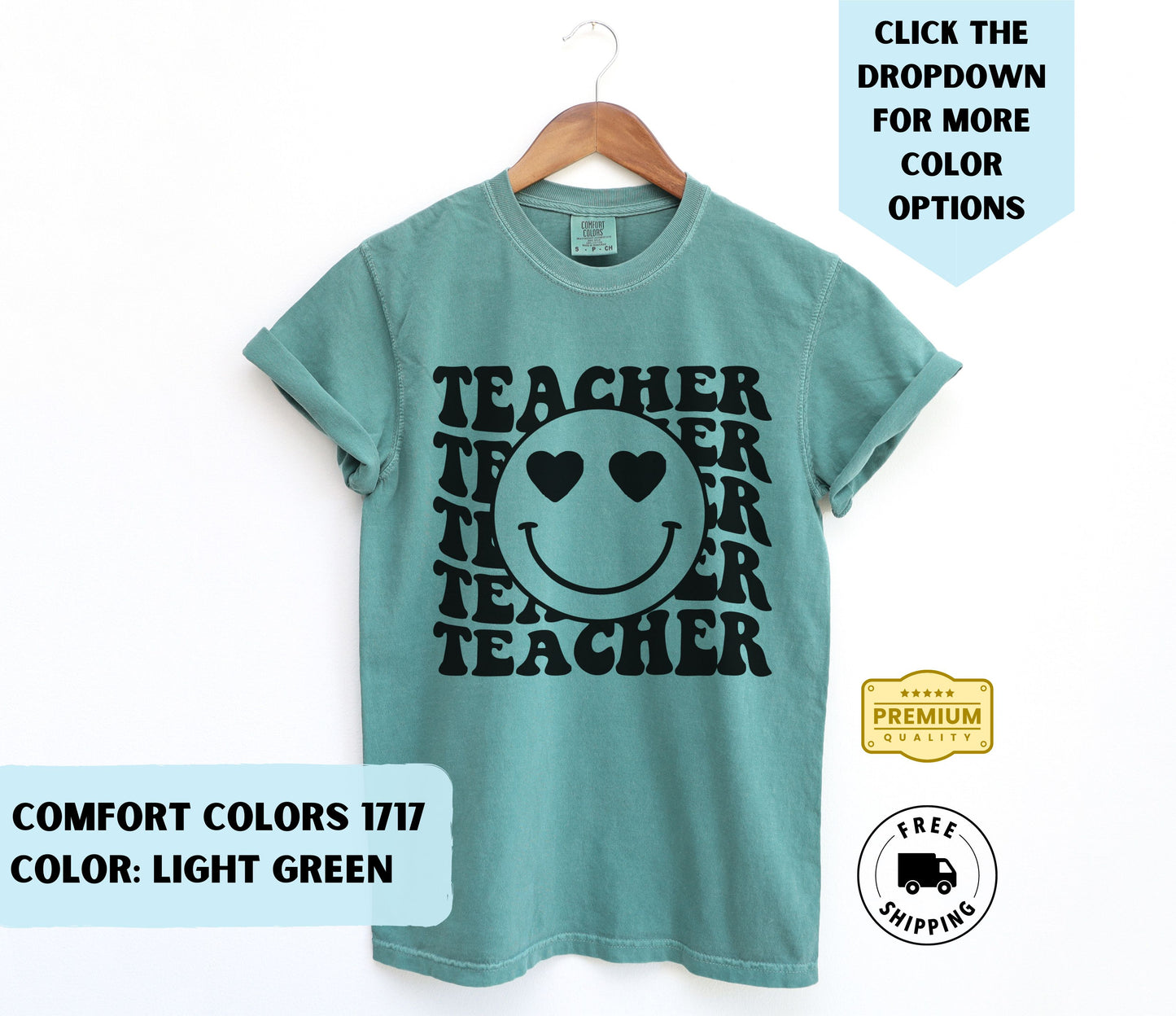 Teacher Smiley T-Shirt