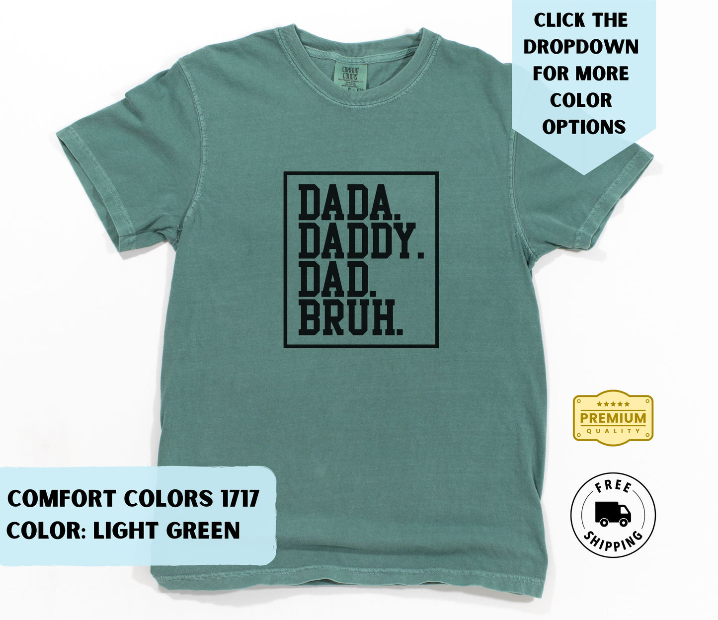 Dada Daddy Dad Bruh T-Shirt