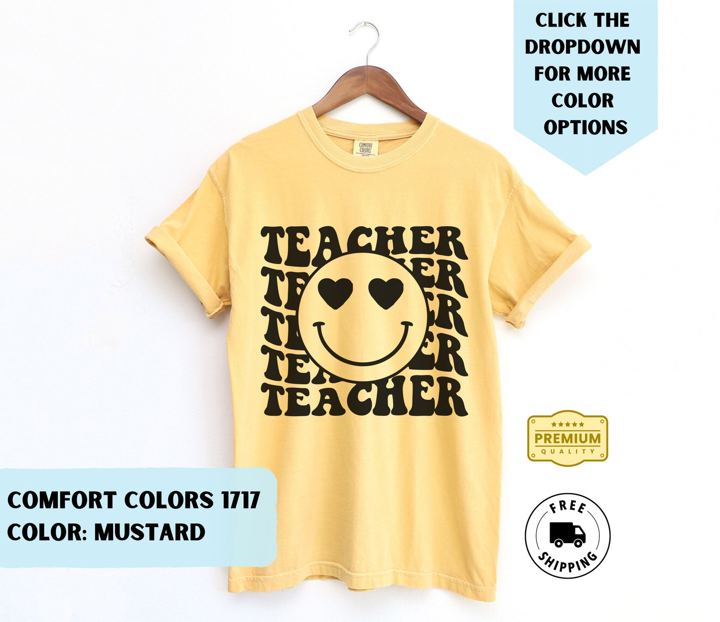 Teacher Smiley T-Shirt