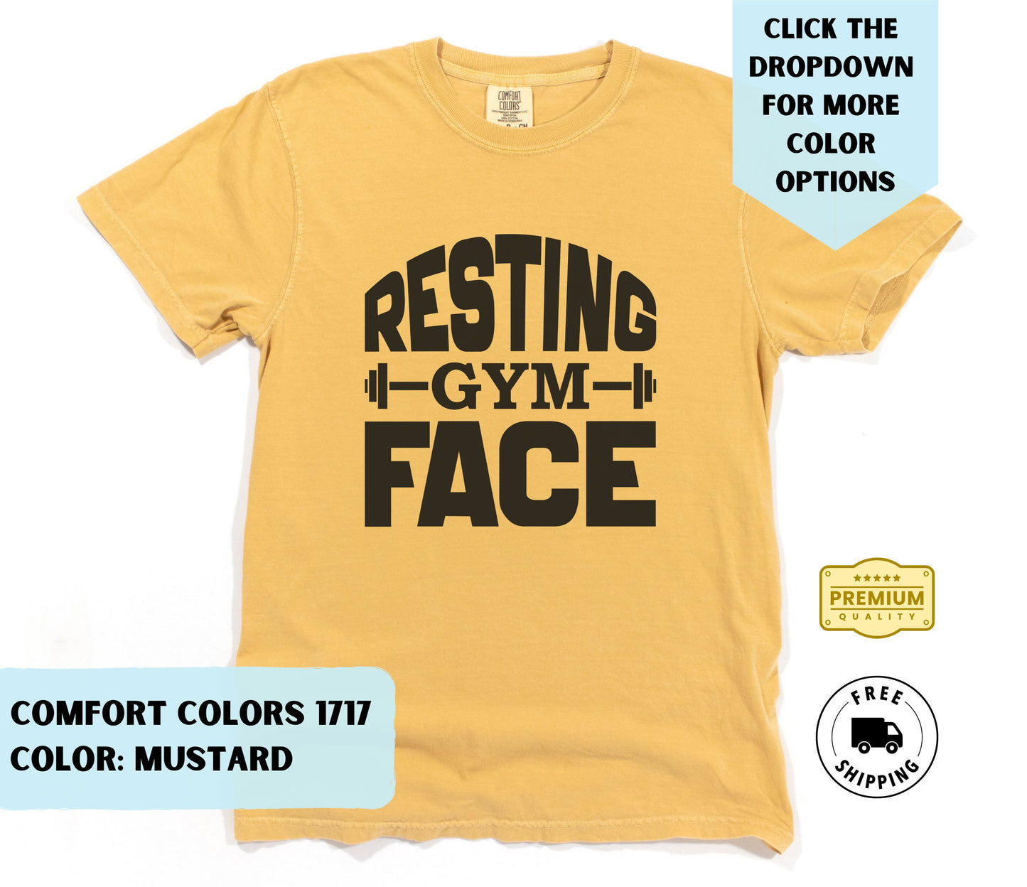 Resting Gym Face T-Shirt