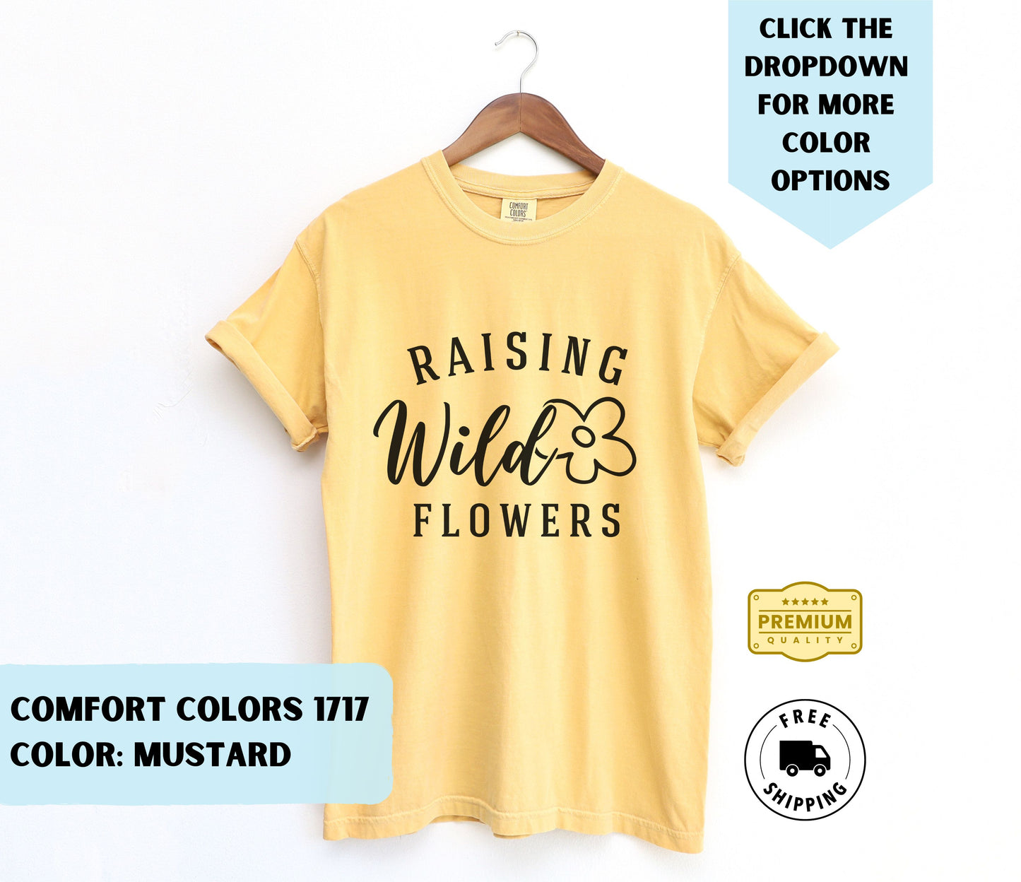 Raising Wild Flowers T-Shirt