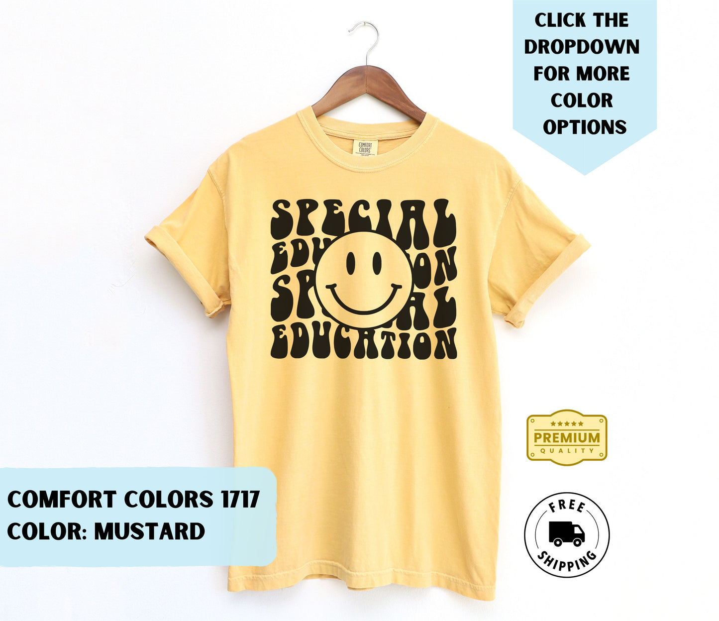 Special Education Smiley T-Shirt