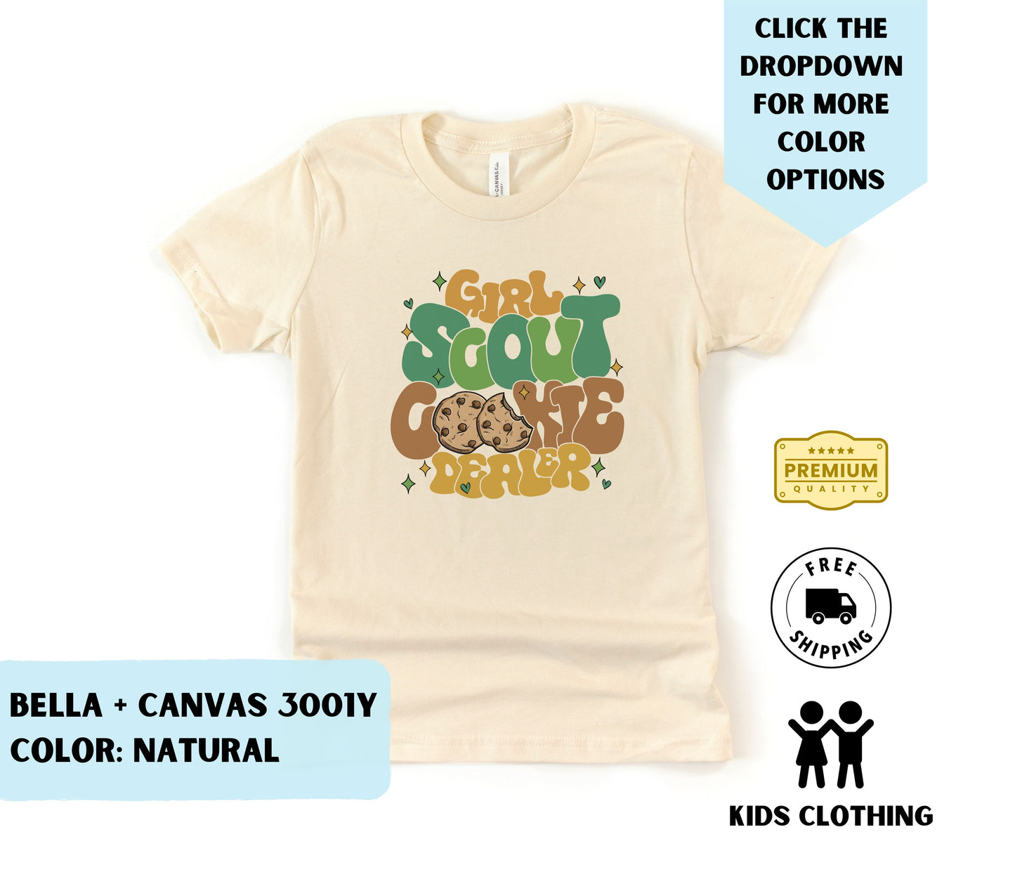 Youth Cookie Dealer T-Shirt