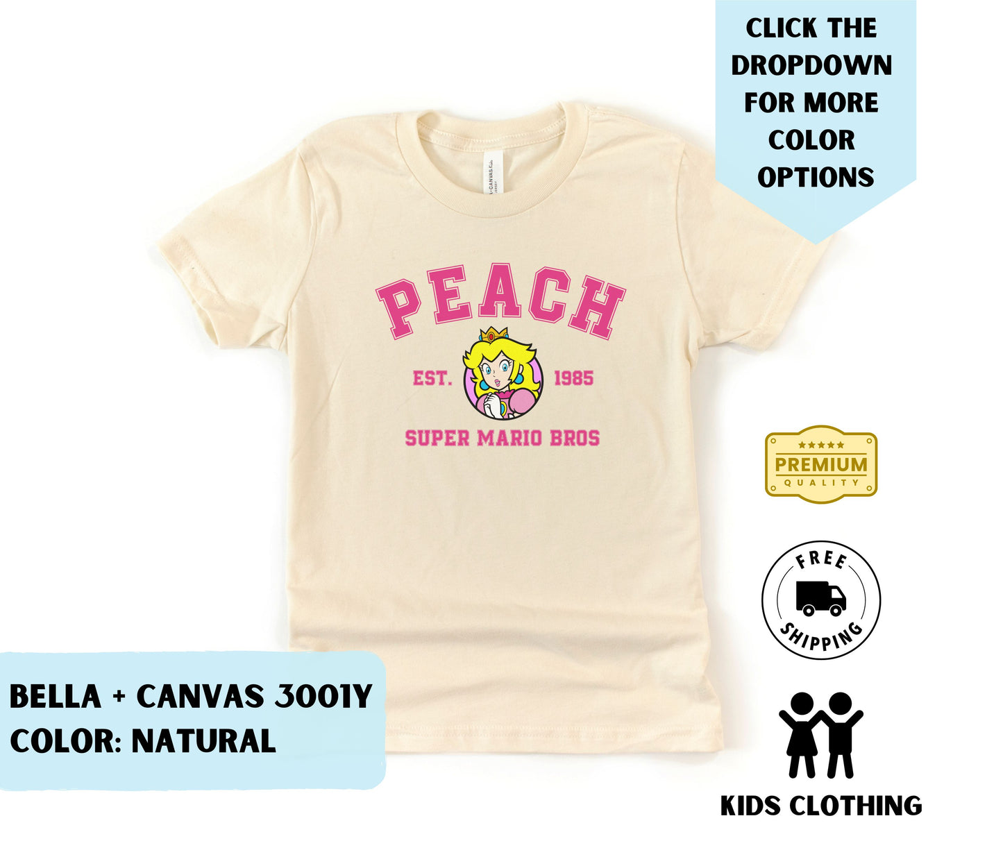 Youth Peach T-Shirt