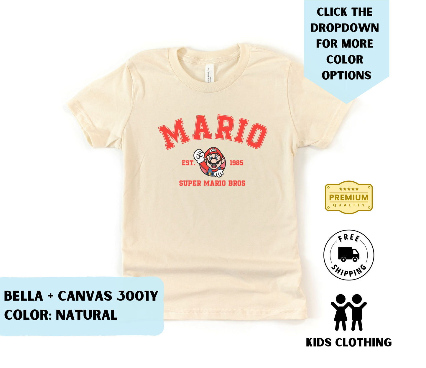 Youth Mario T-Shirt