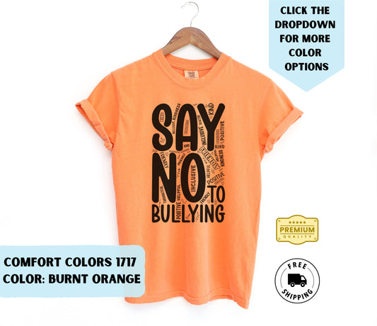 Unity Day Say No to Bullying T-Shirt