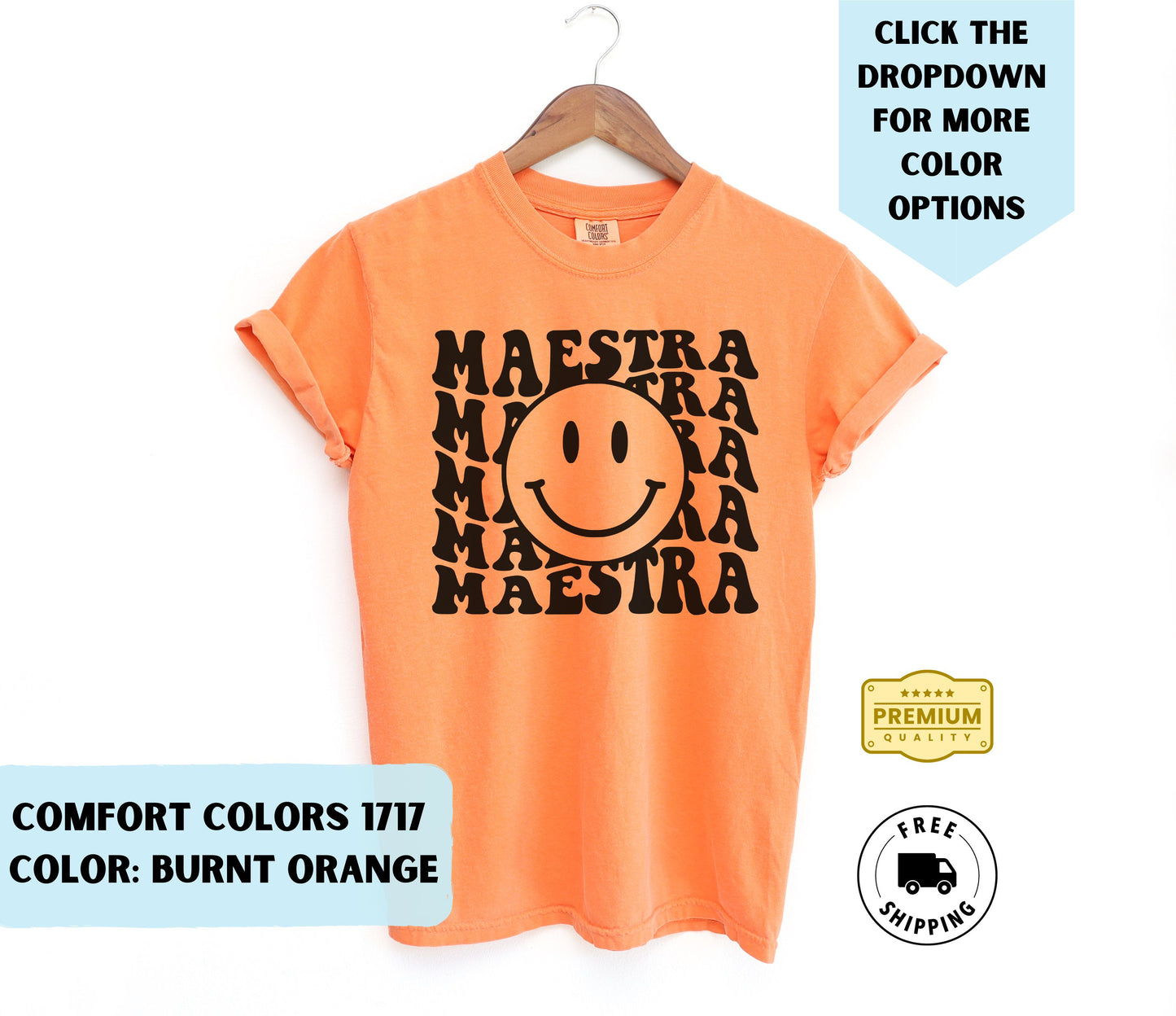 Maestra Smiley T-Shirt