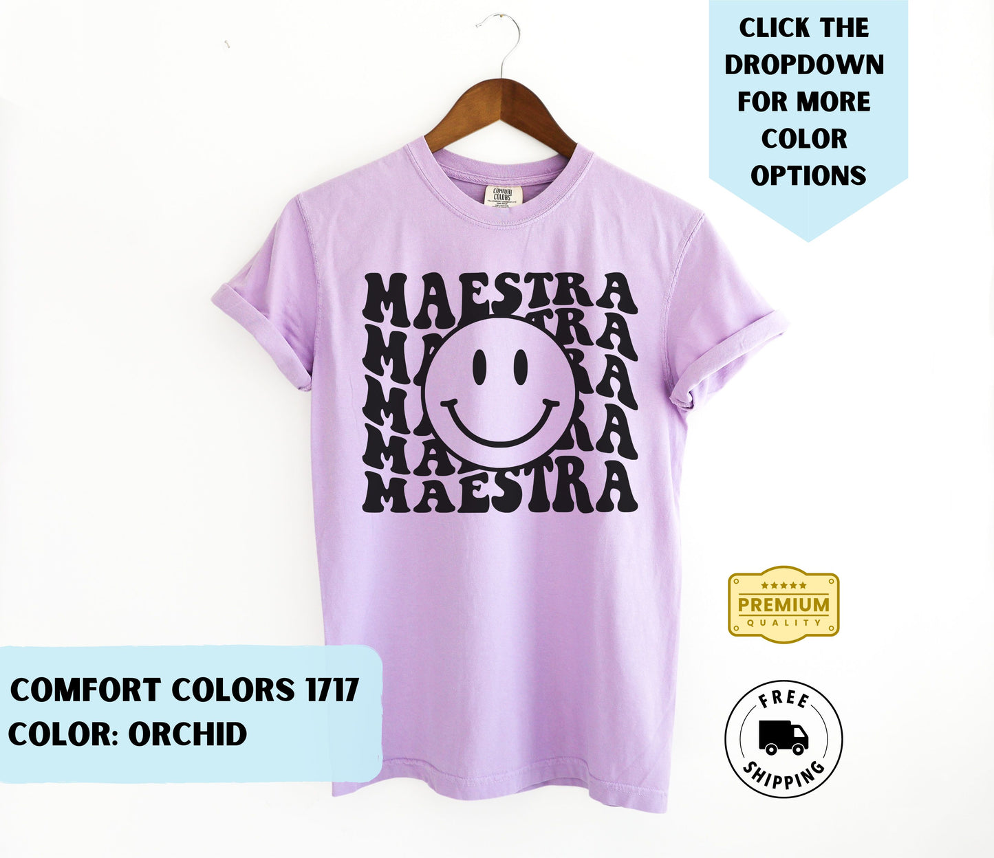 Maestra Smiley T-Shirt