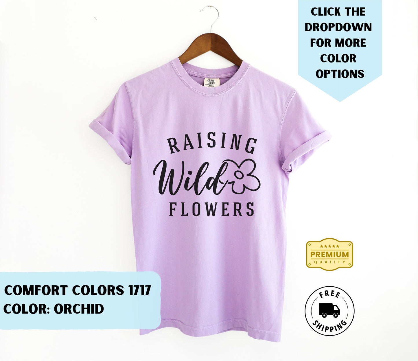 Raising Wild Flowers T-Shirt