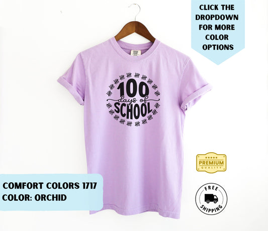 100 Days of School Tally T-Shirt