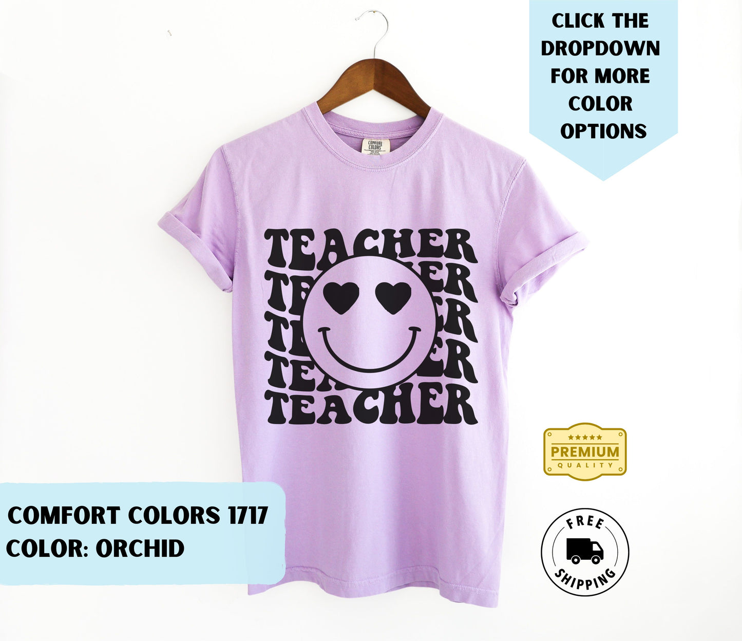 Teacher Smiley T-Shirt