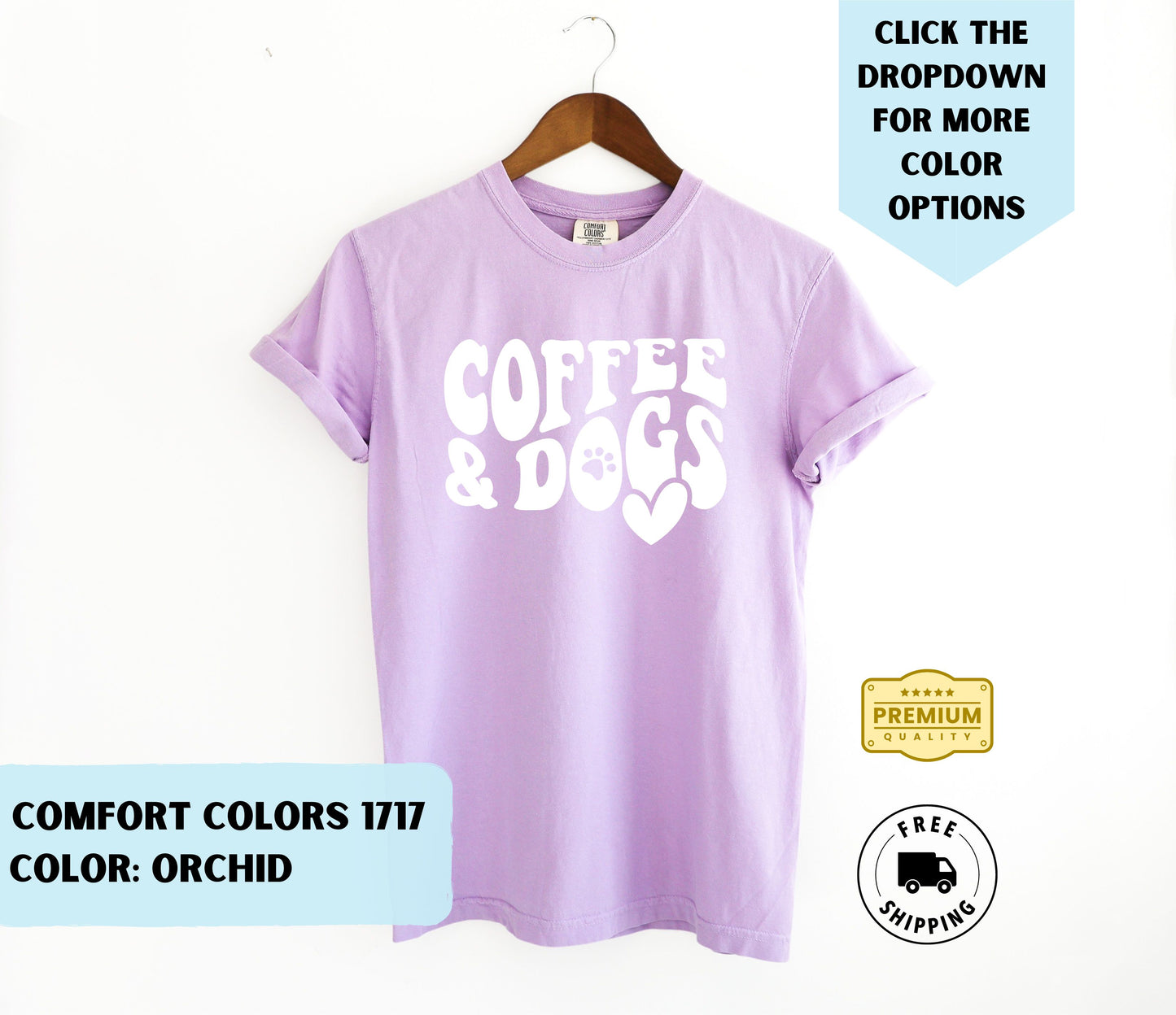 Coffee & Dogs T-Shirt