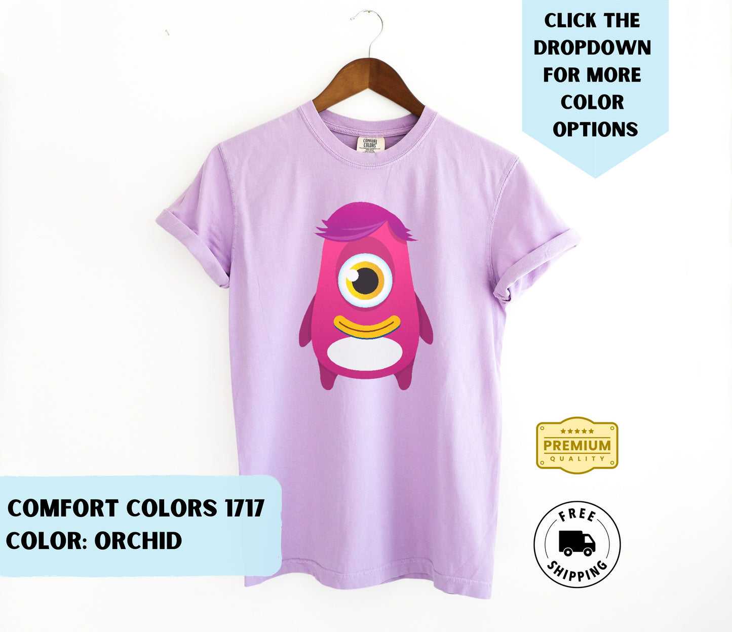 MOJO Monster Purple Hair T-Shirt