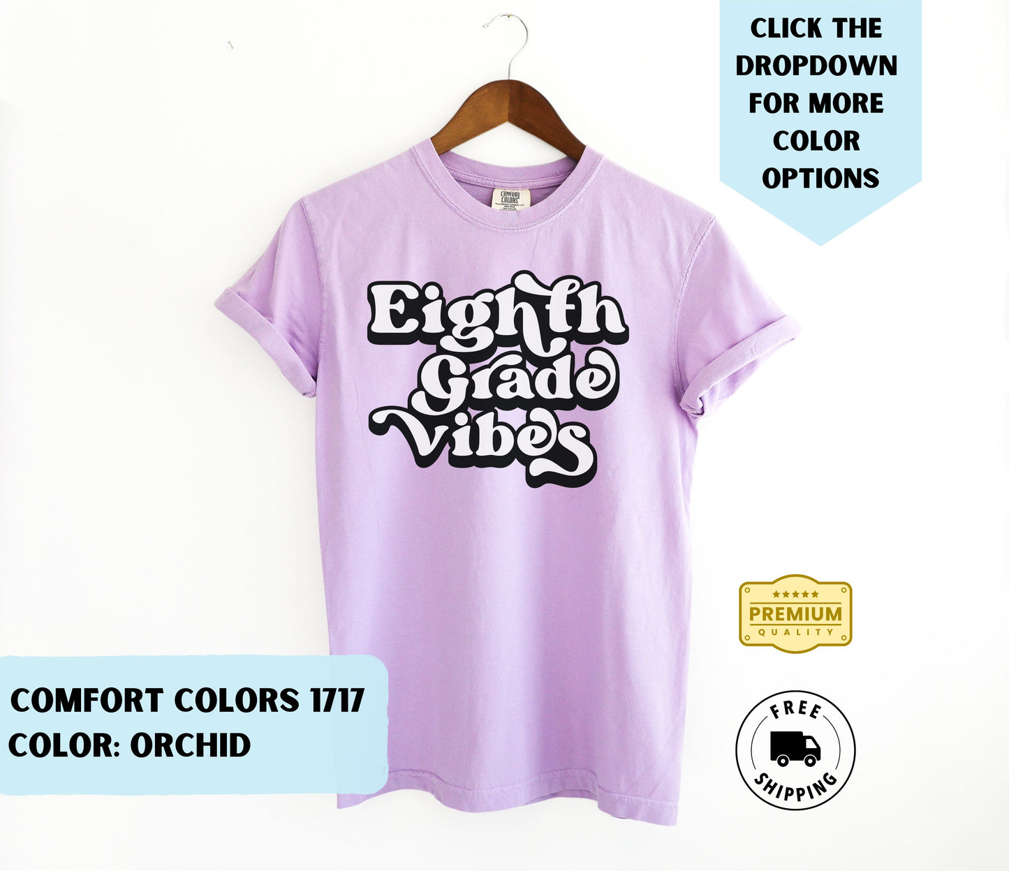 Eighth Grade Vibes T-Shirt