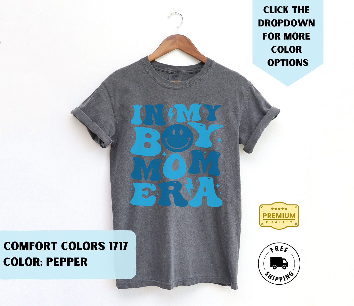 In My Boy Mom Era T-Shirt