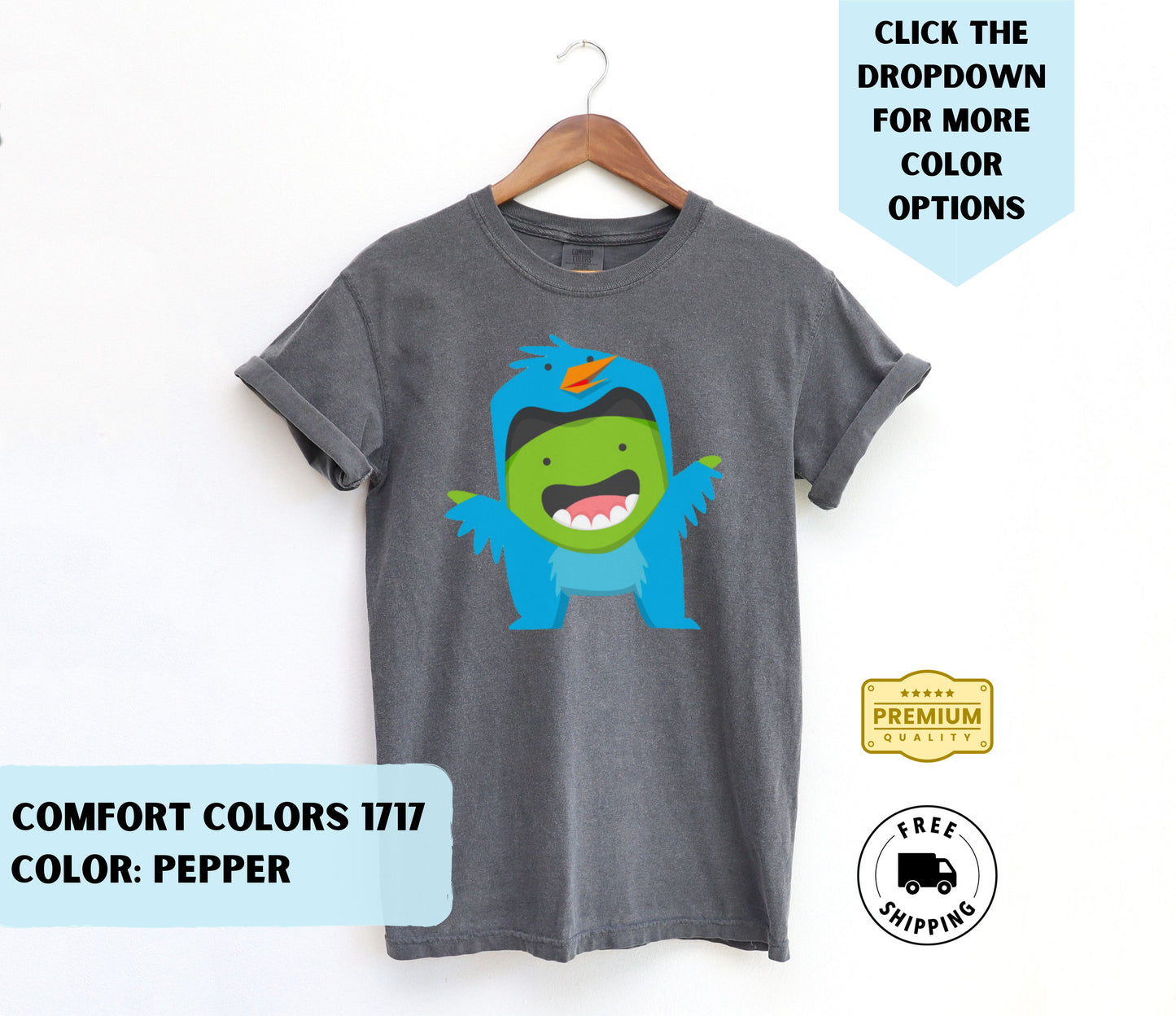 MOJO Monster Blue Bird T-Shirt