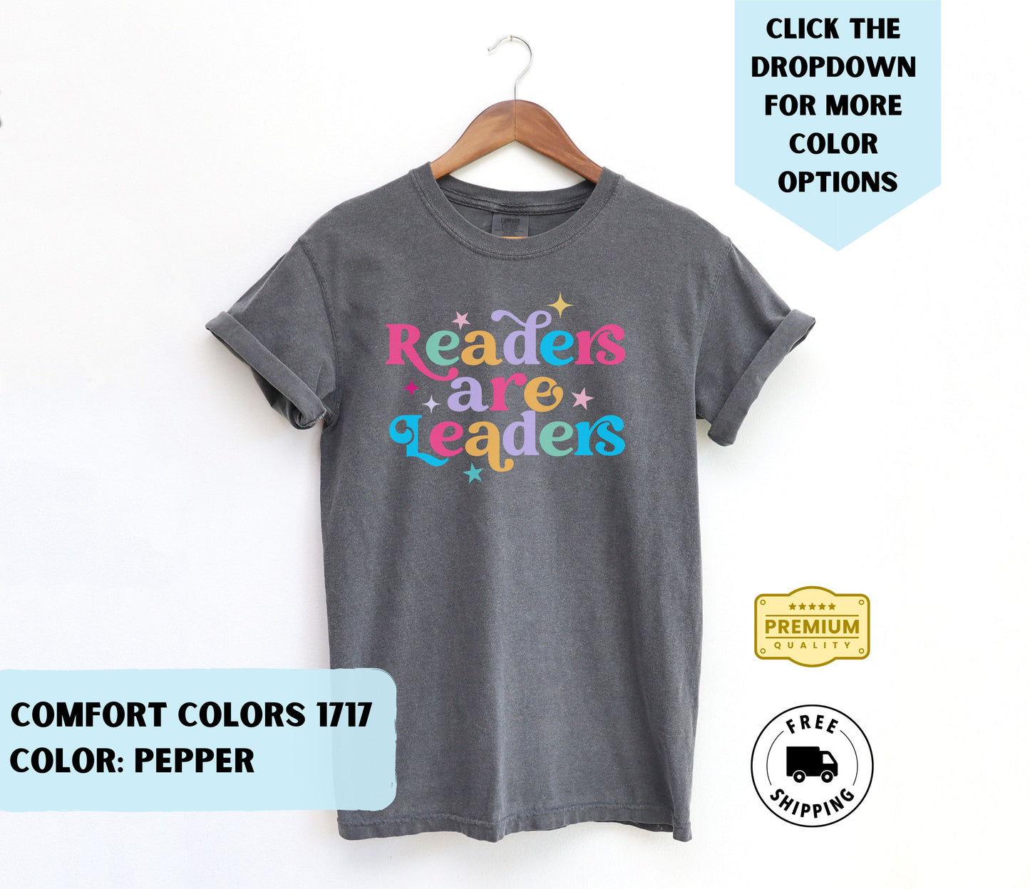 Readers Are Leaders T-Shirt