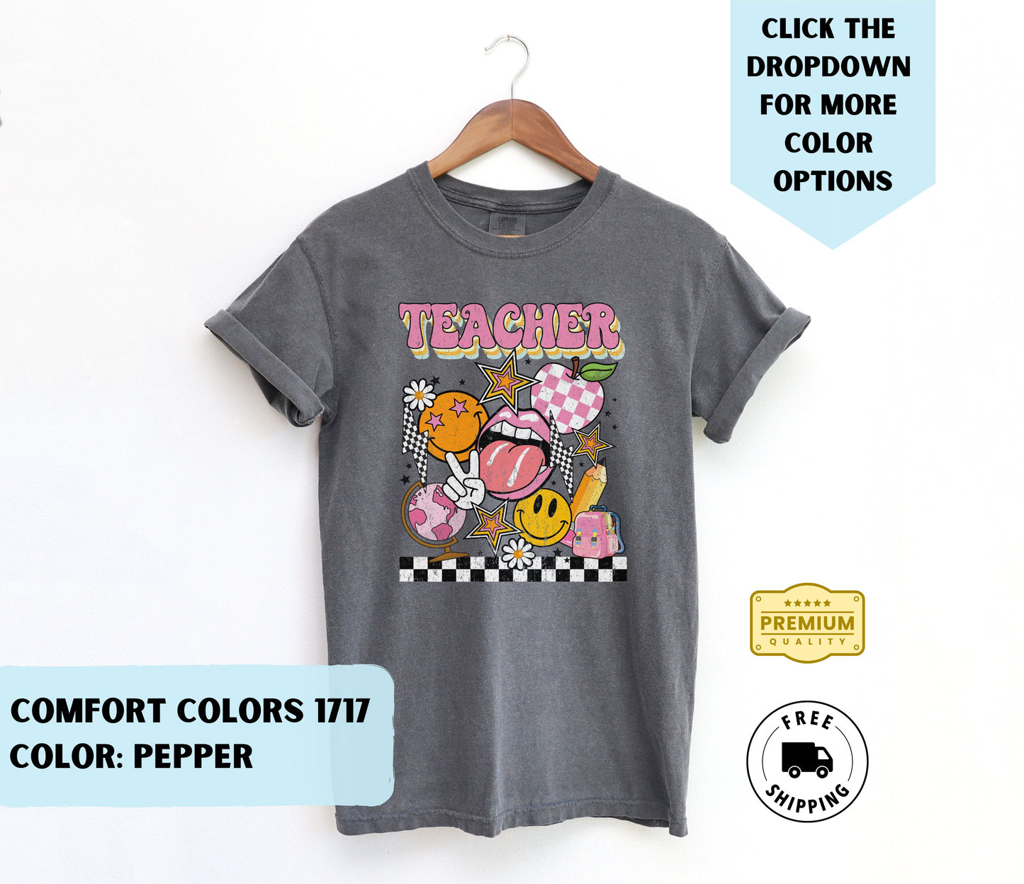 Teacher Grunge T-Shirt