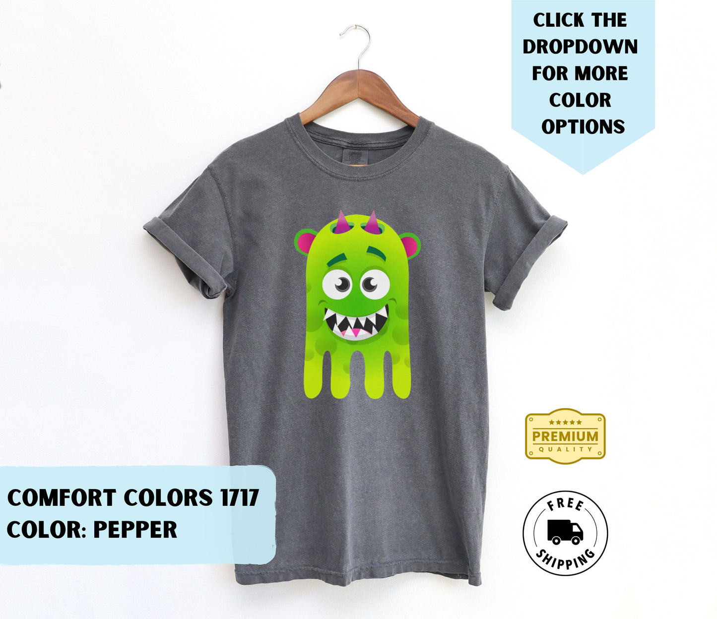 MOJO Monster Green Horns T-Shirt