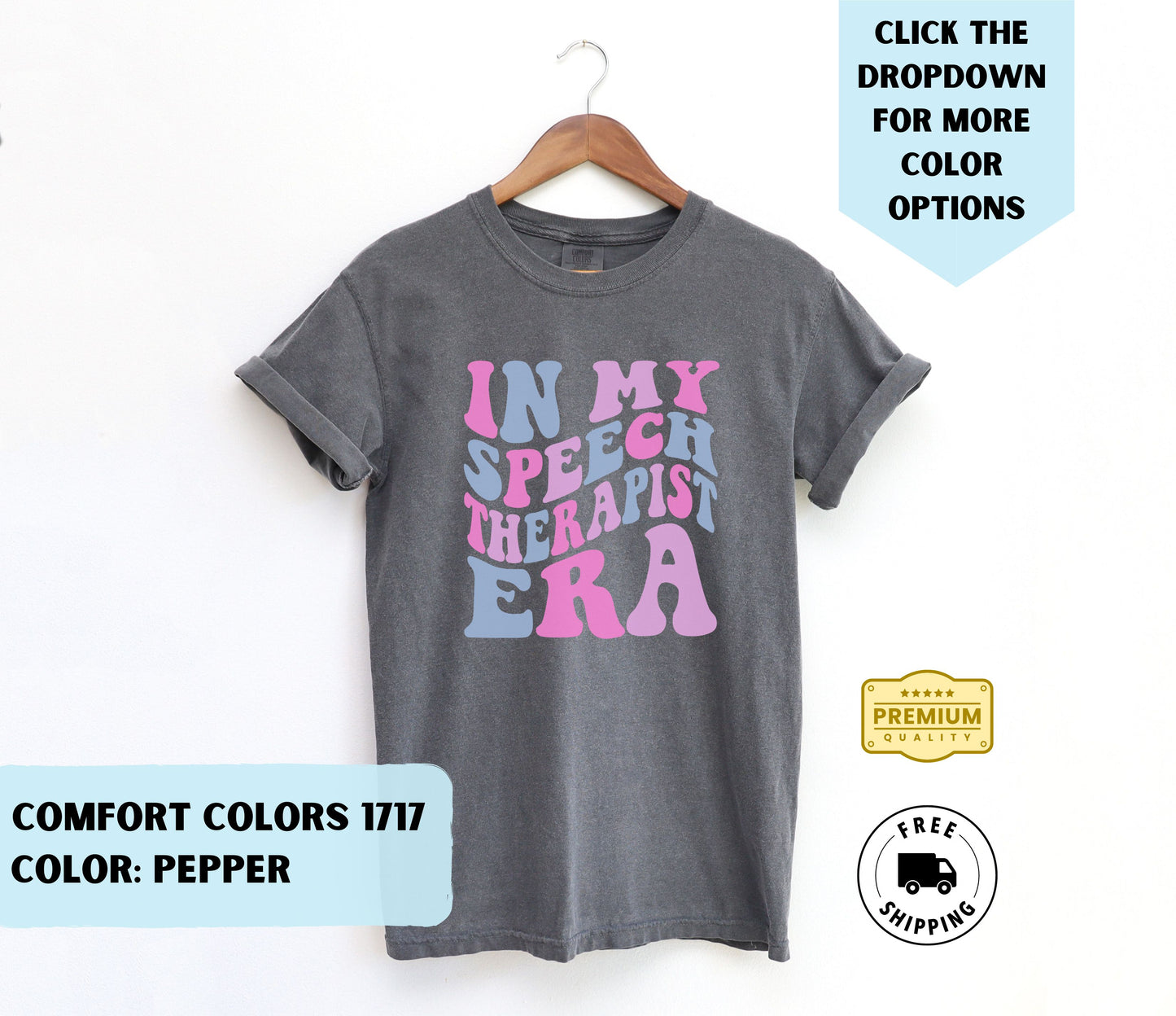 Speech Therapist Era Sunset T-Shirt