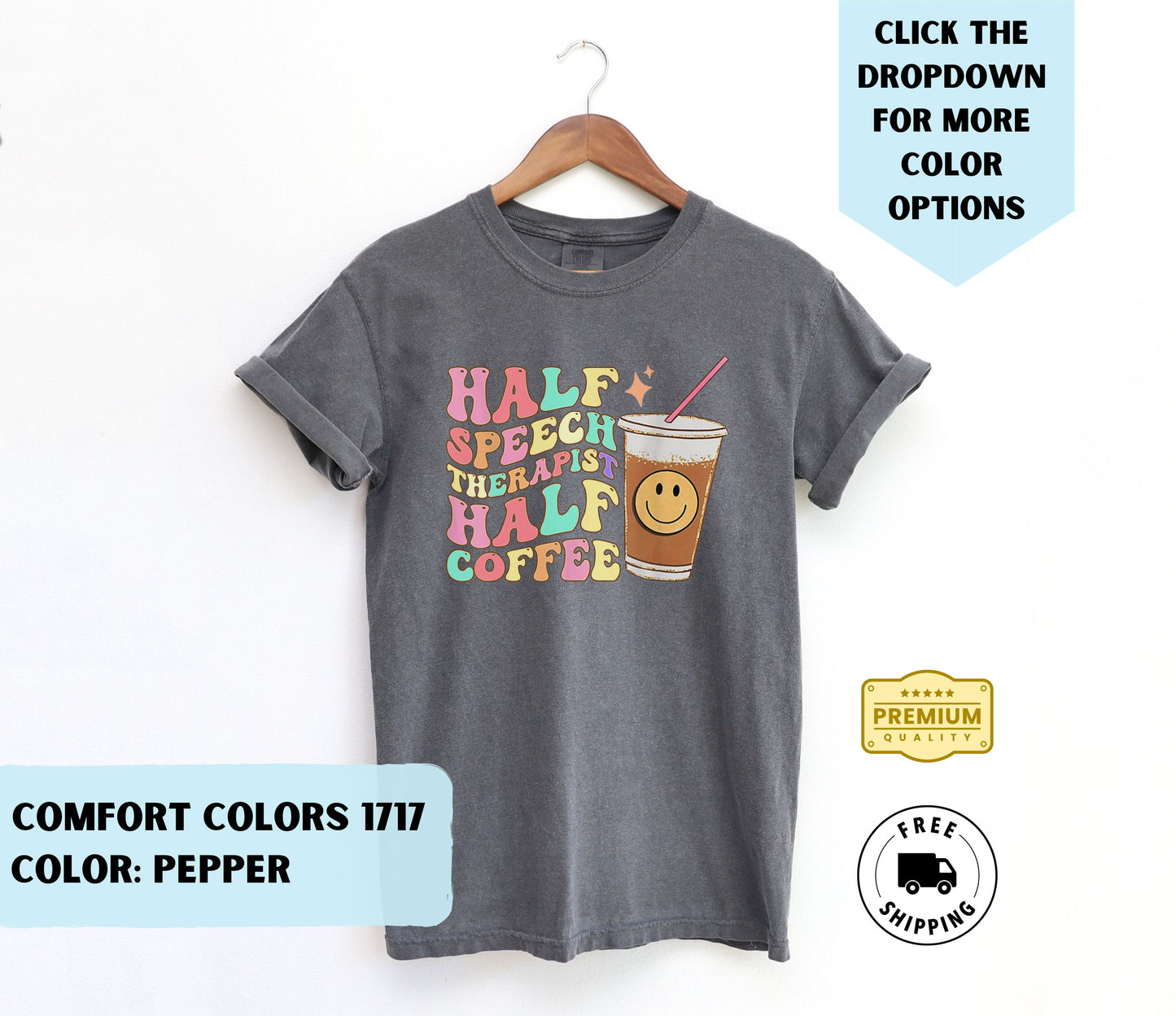 Half SLP Half Coffee T-Shirt