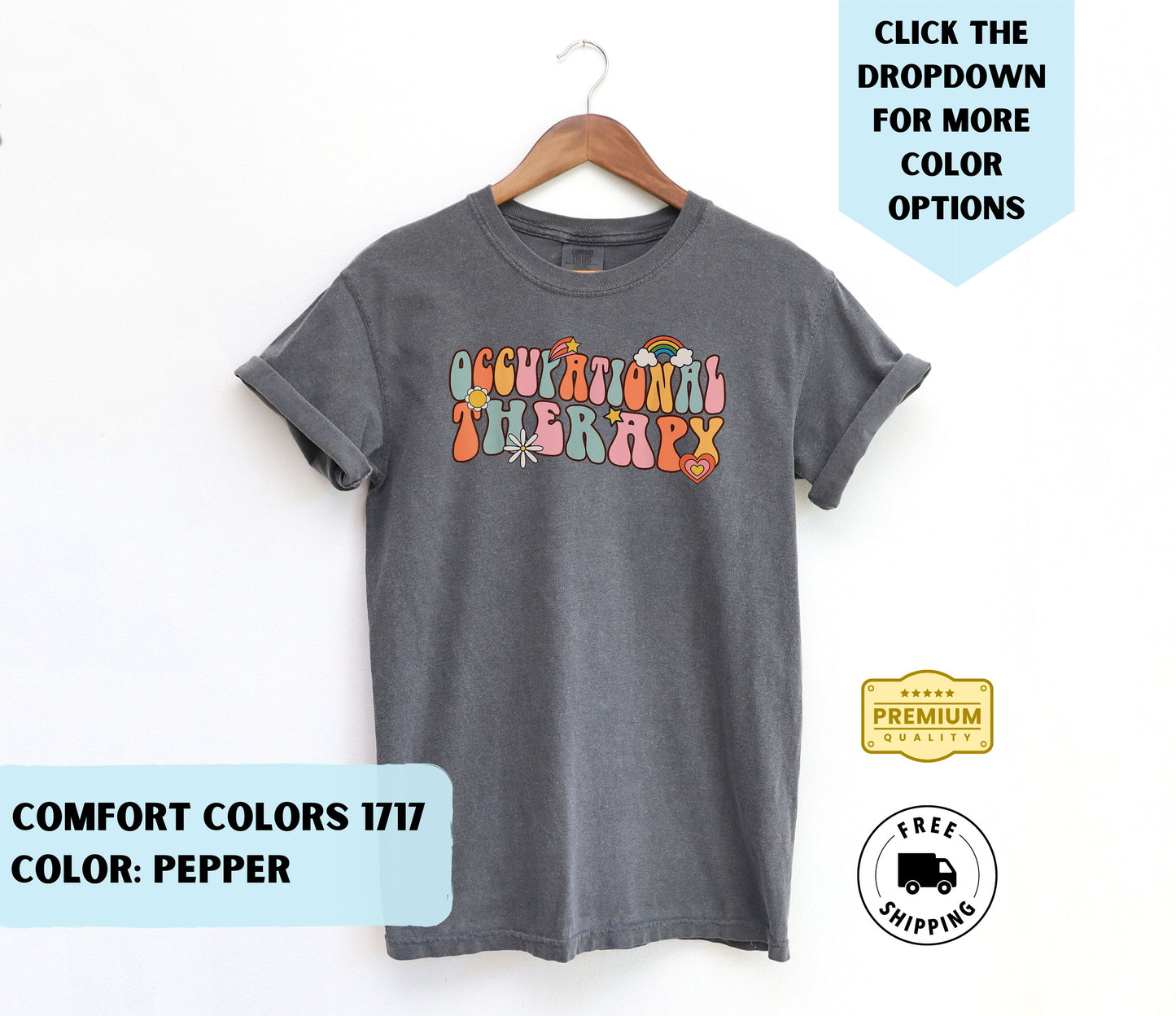 Occupational Therapy Retro T-Shirt