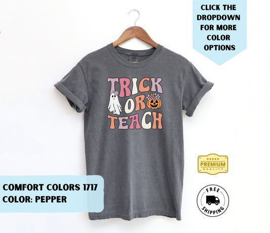 Trick or Teach Groovy T-Shirt