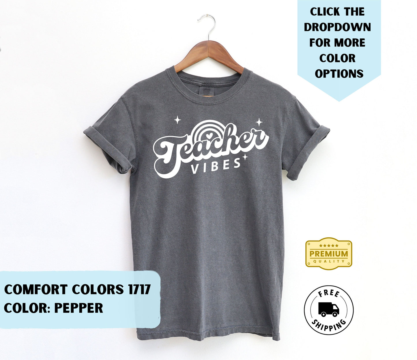 Teacher Vibes T-Shirt