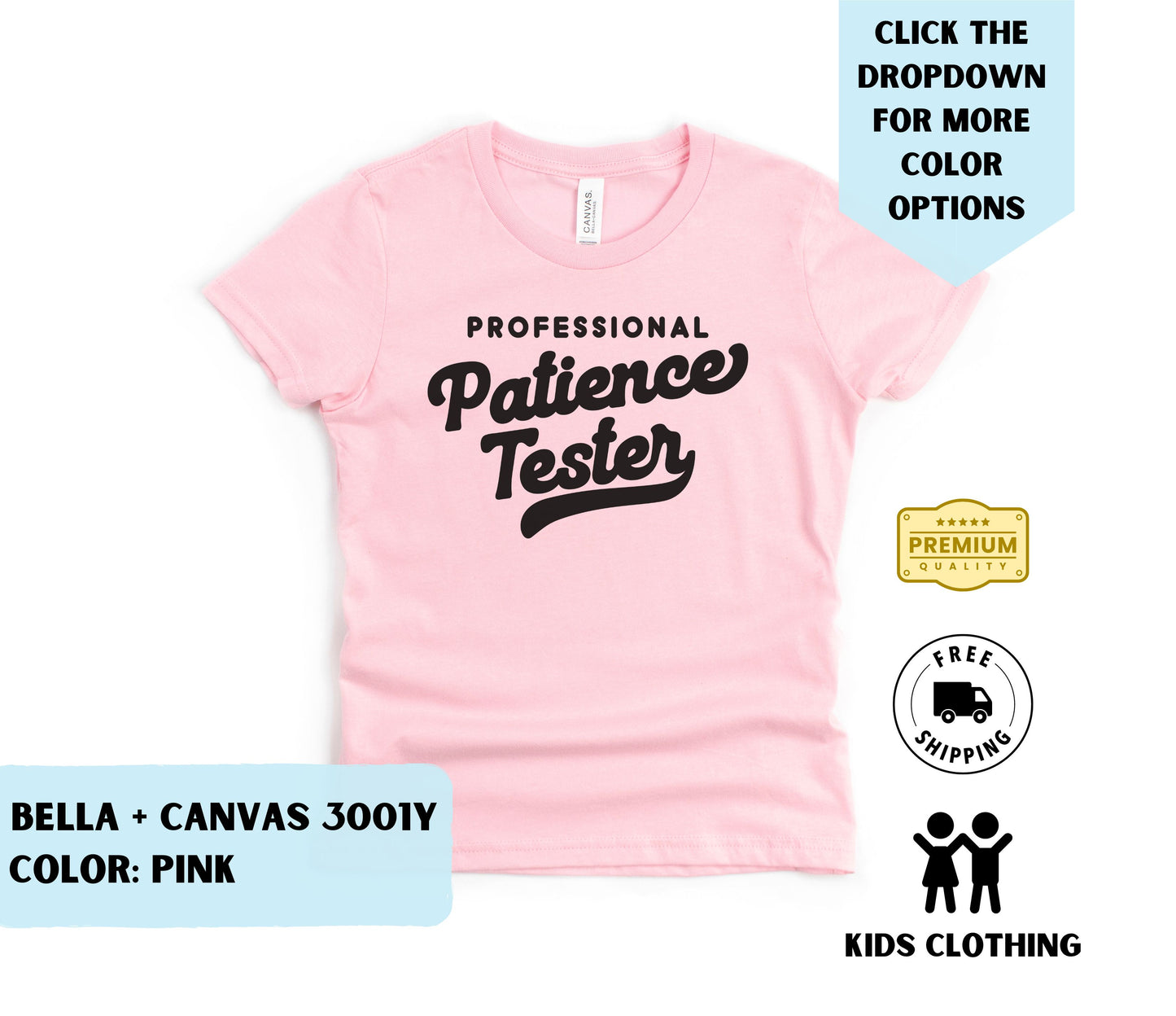 Youth Patience Tester T-Shirt