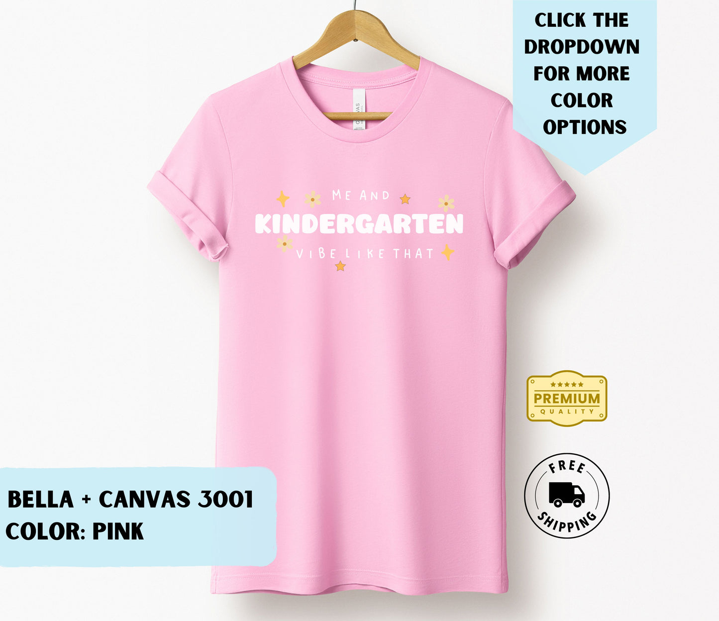 Kindergarten Vibes T-Shirt