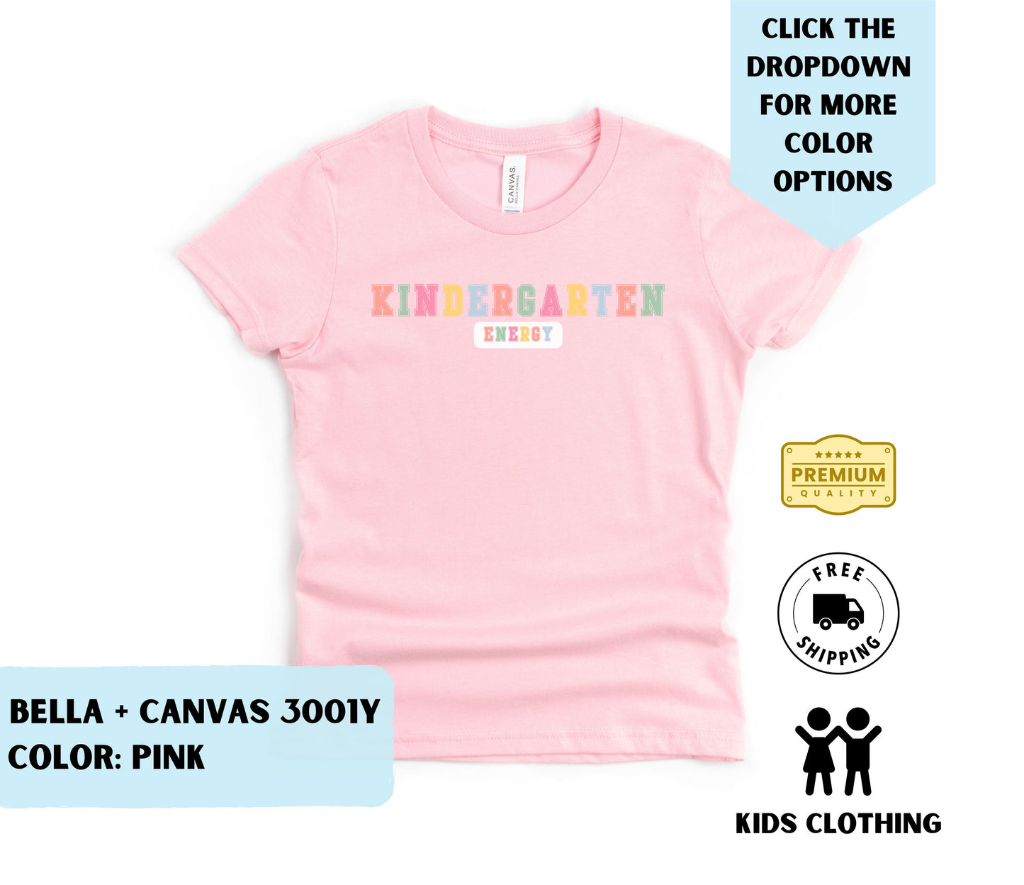 Youth Kindergarten Energy T-Shirt