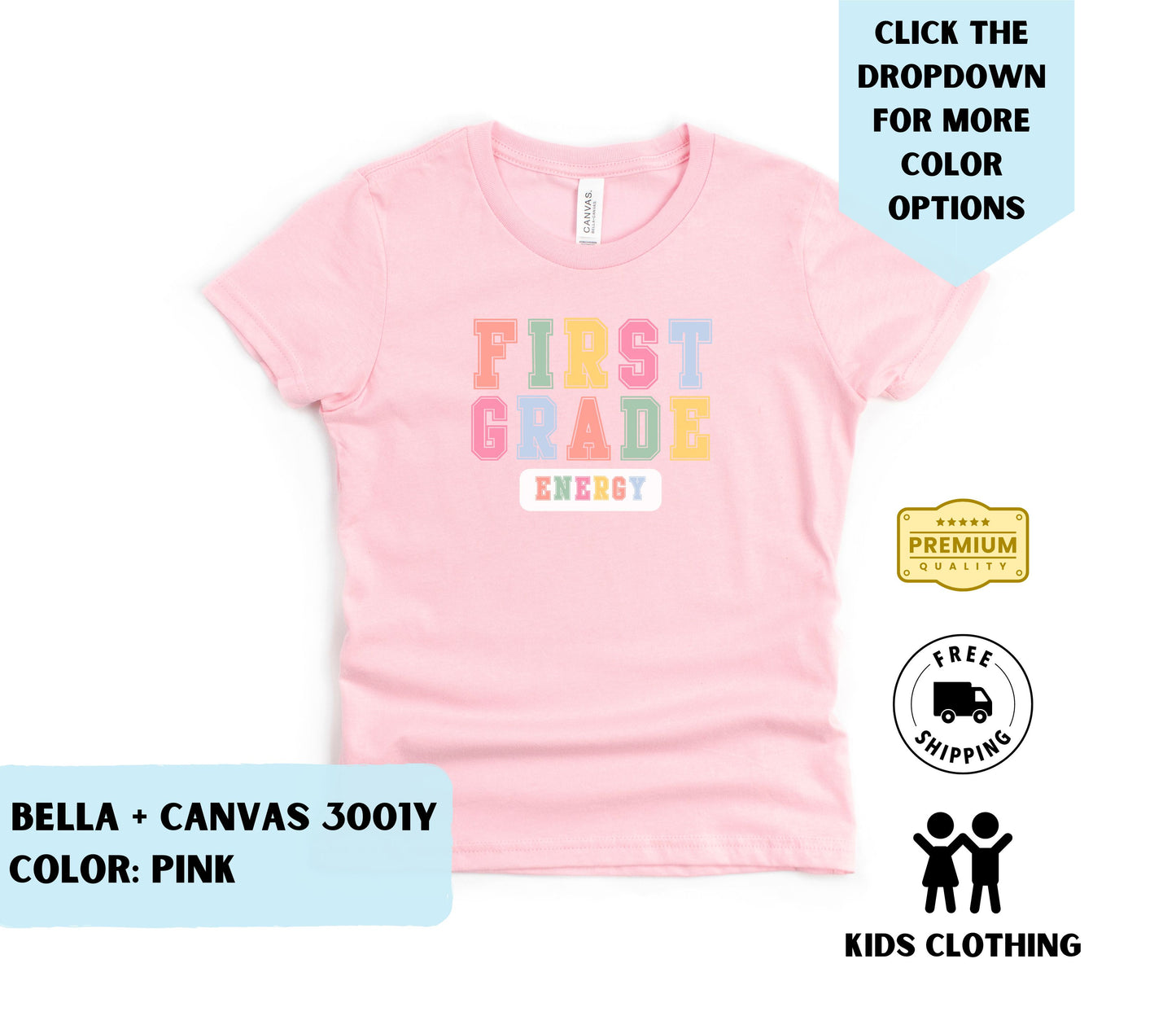 Youth First Grade Energy T-Shirt