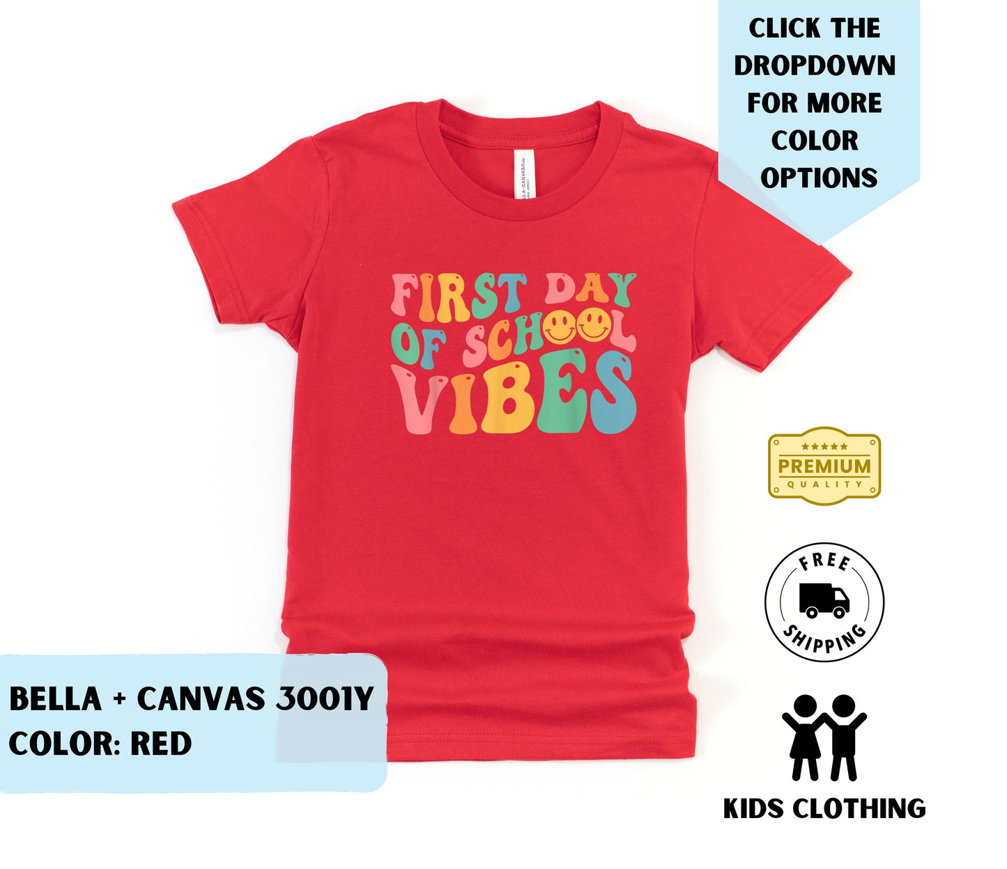 Youth First Day Vibes T-Shirt