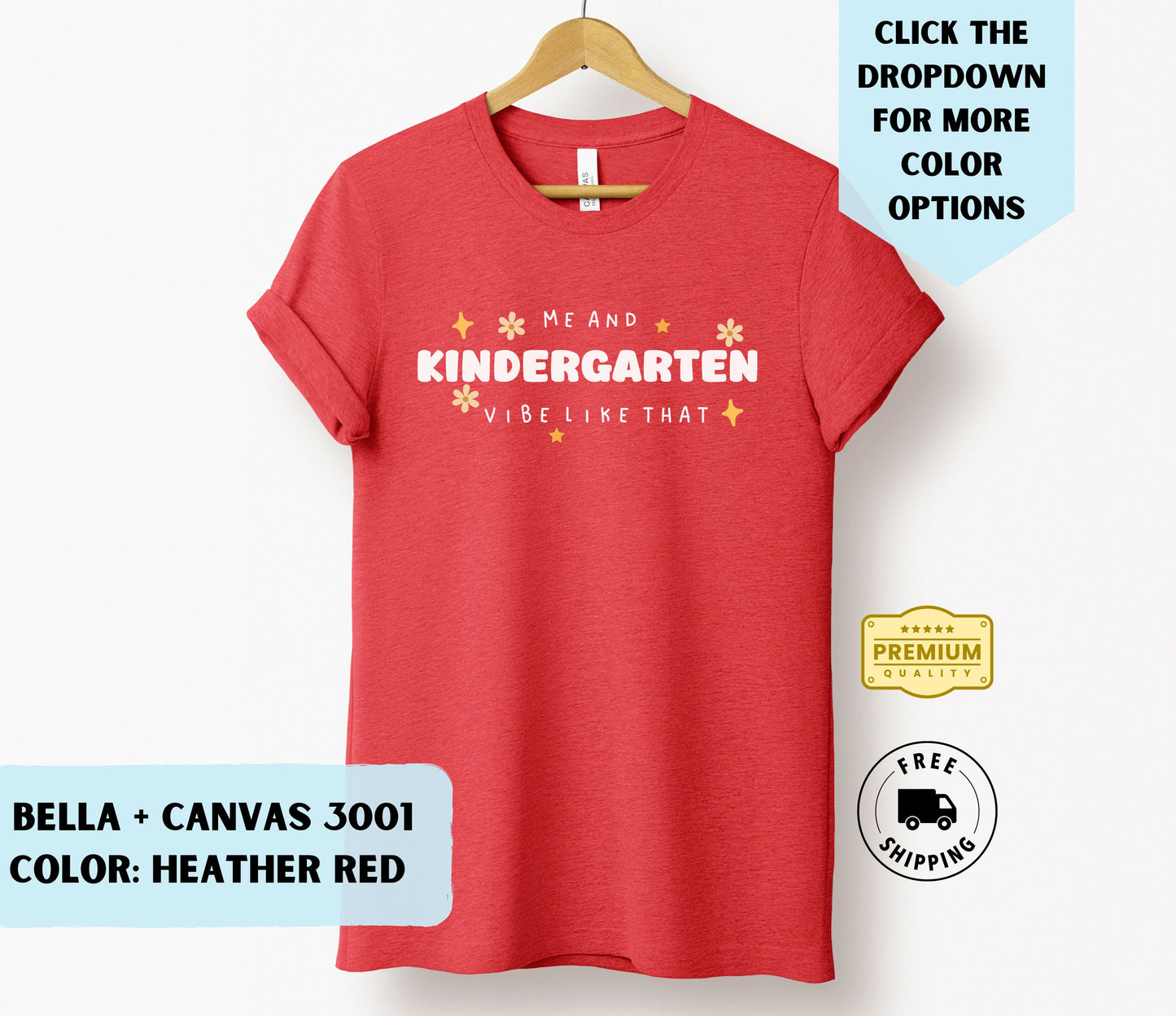 Kindergarten Vibes T-Shirt