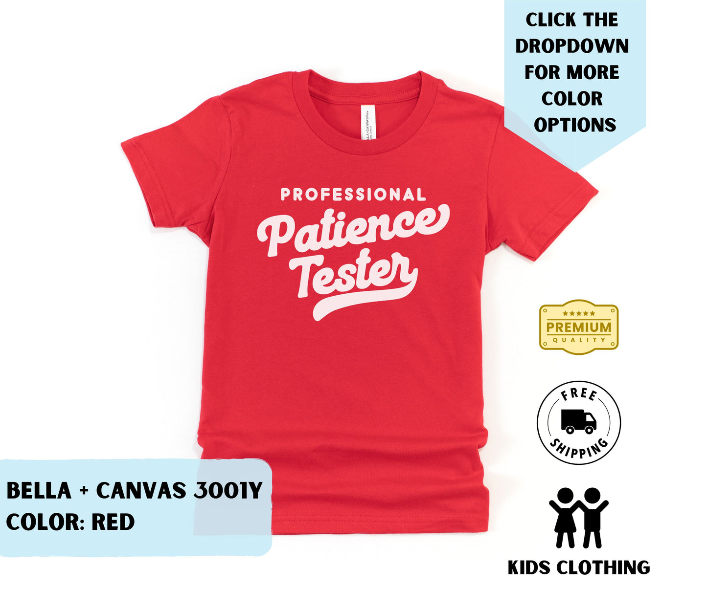 Youth Patience Tester T-Shirt