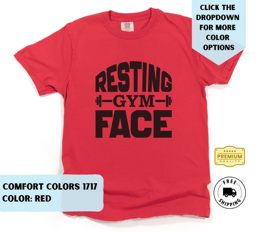 Resting Gym Face T-Shirt