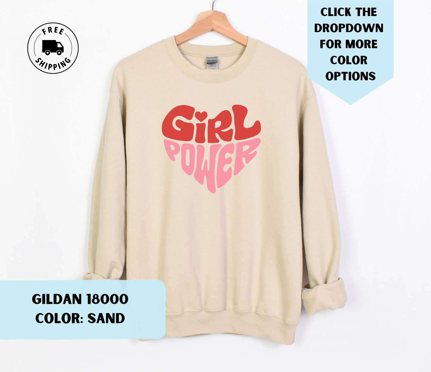 Girl Power Crewneck