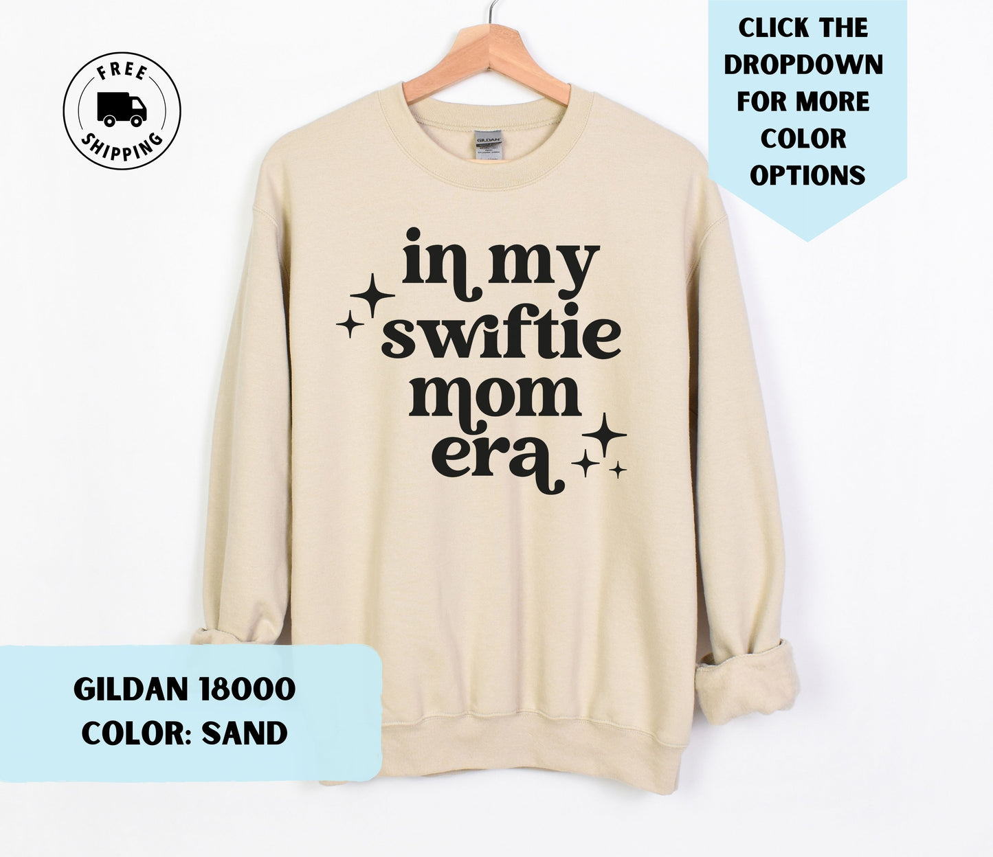 Swiftie Mom Era Crewneck