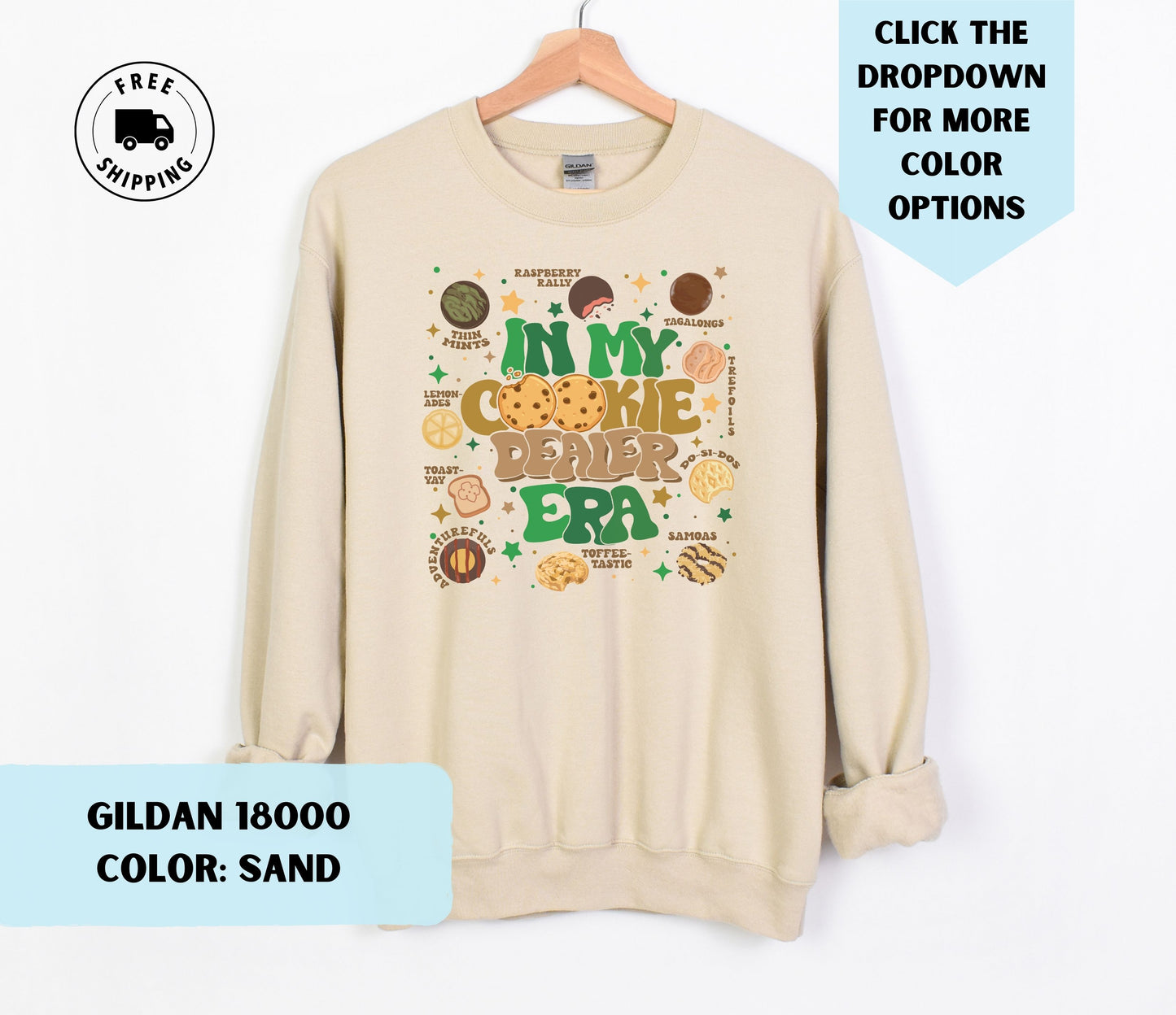 Cookie Dealer Era Crewneck