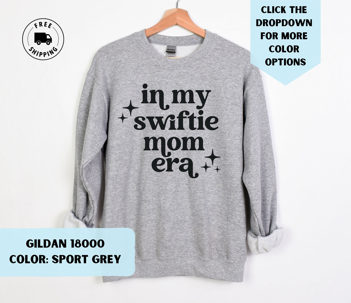 Swiftie Mom Era Crewneck