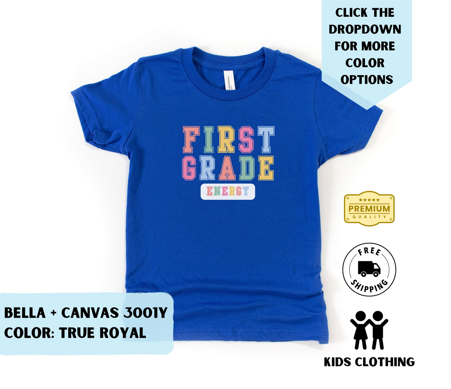 Youth First Grade Energy T-Shirt