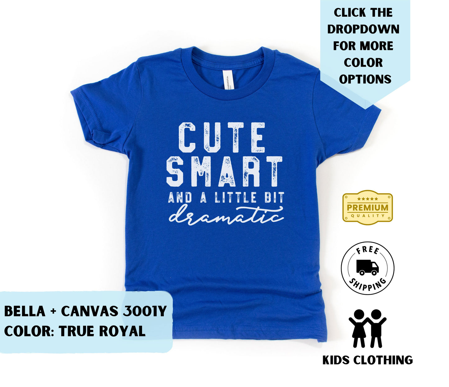 Toddler Little Bit Dramatic T-Shirt